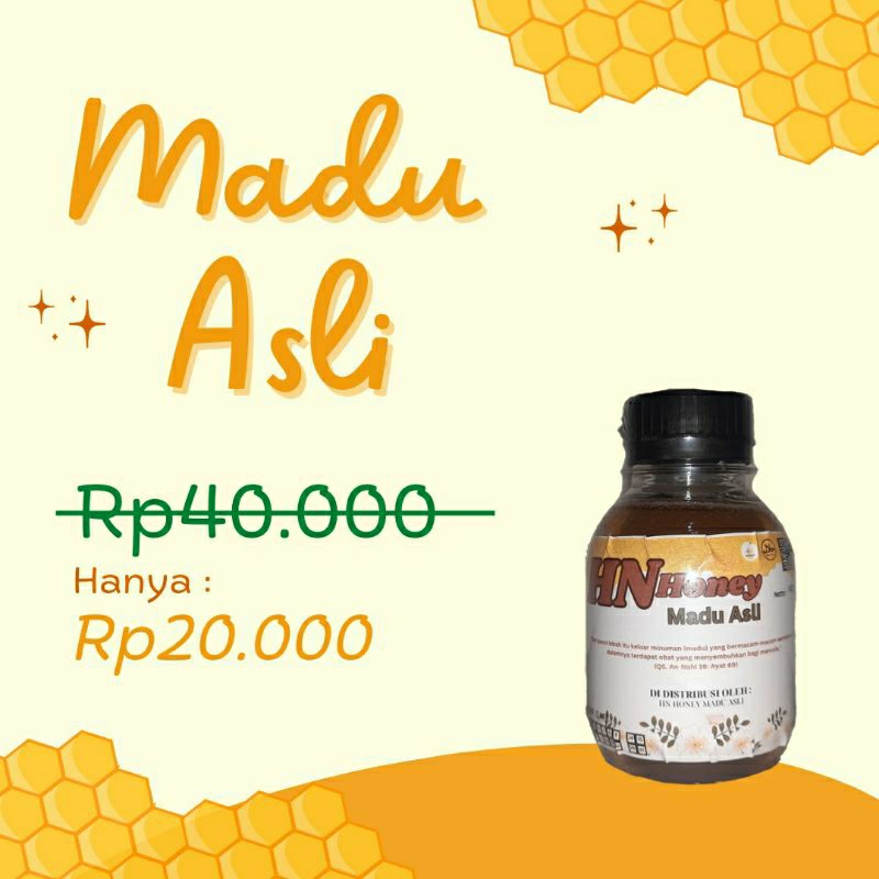 

HN Honey Madu Asli 150 Gram
