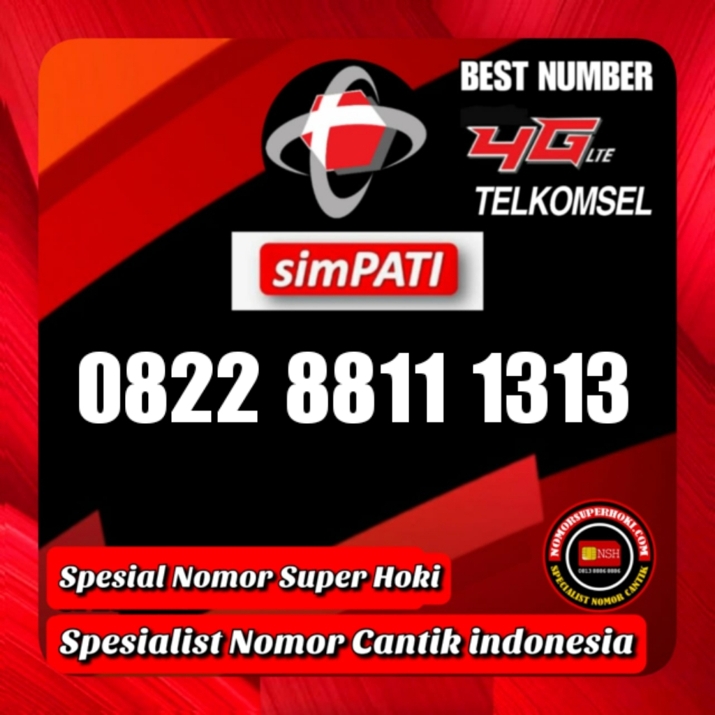 NOMOR CANTIK KARTU PERDANA SIMPATI TELKOMSEL_1313