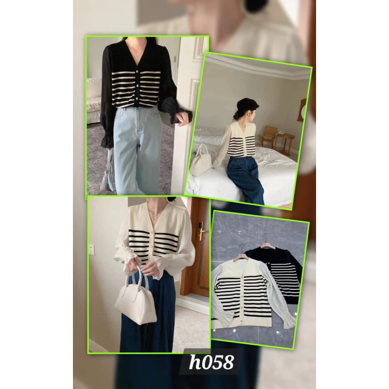 Blouse Korea Style Import/ baju rajut blouse premium