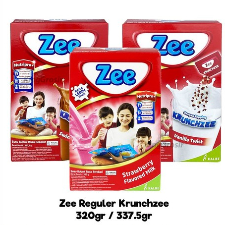 

ZEE SUSU BUBUK KAYA NUTRISI UNTUK ANAK ALL VARIANT 320/337,5/350G