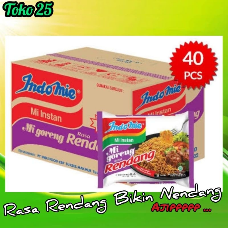 

Indomie rendang 1 dus