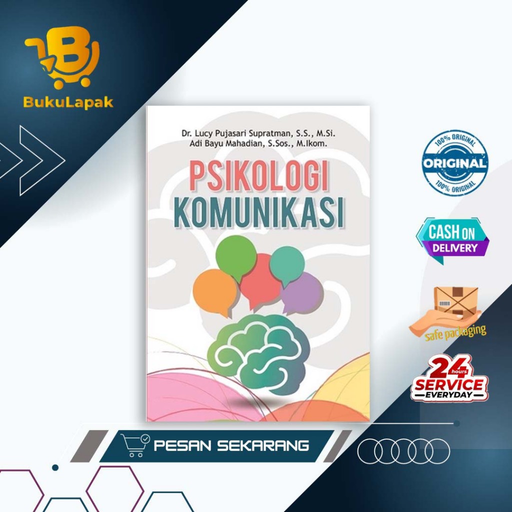 Buku Psikologi : Psikologi Komunikasi - Deepublish