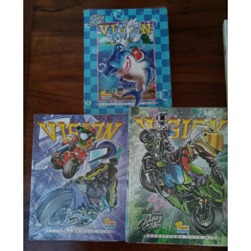 

BUKU TULIS VISION 38 LEMBAR ISI 10 BUKU/PAK