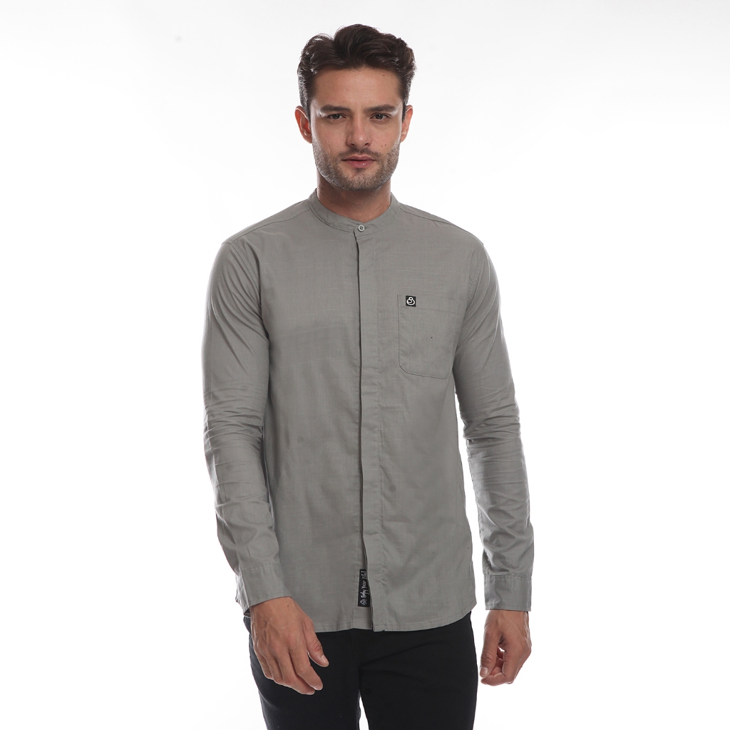 Juice Ematic Kemeja Lengan Panjang Pria Gaza Planet Surf