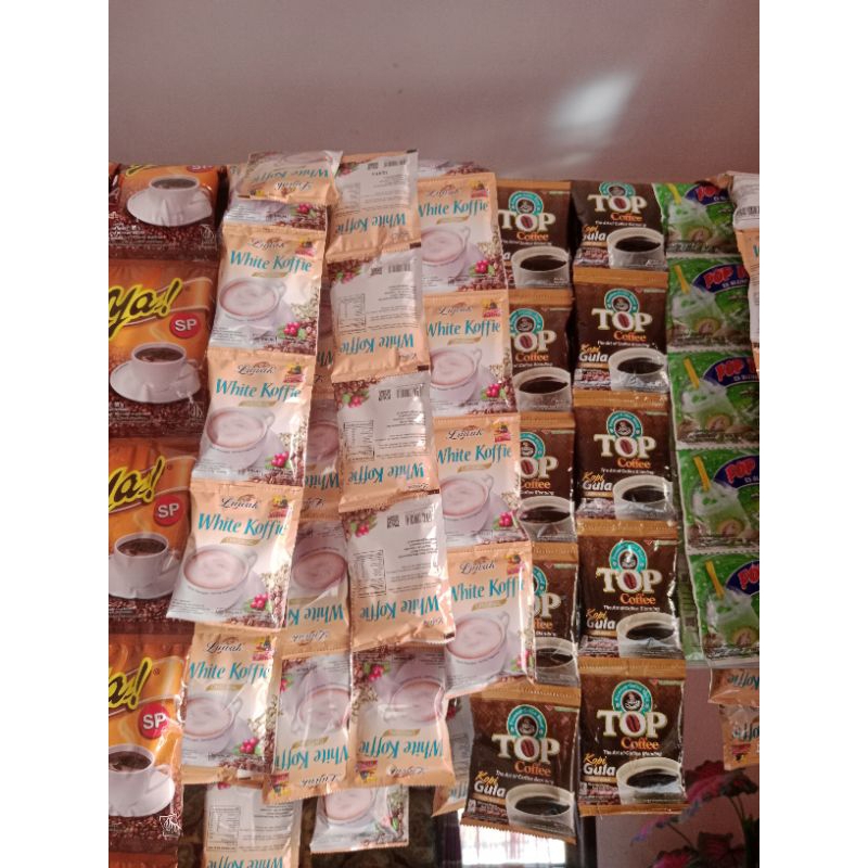 

minuman sachet/luwak white coffe