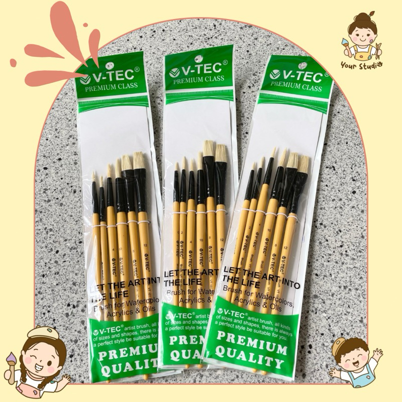 

Kuas Multifungsi VTEC / Artist Brushes