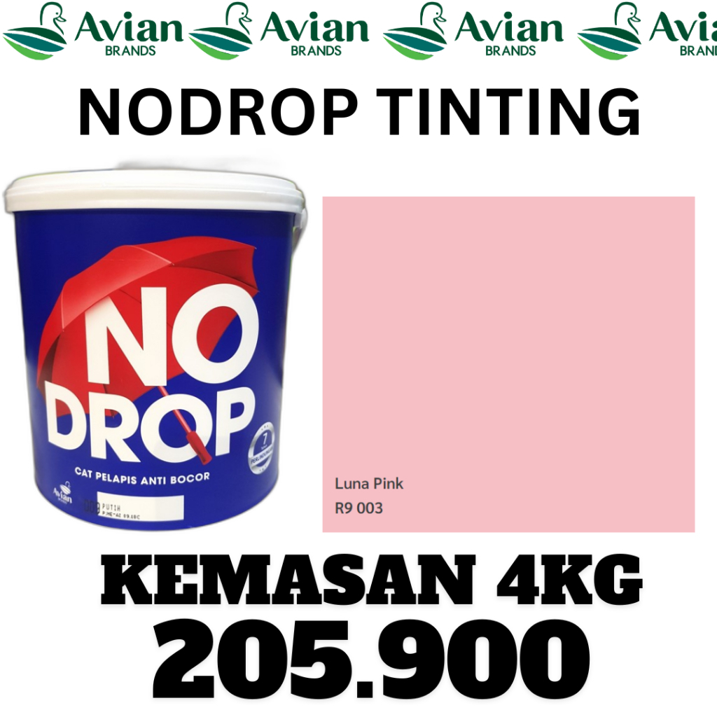 NODROP 4KG PINK (R9 003 LUNA PINK)