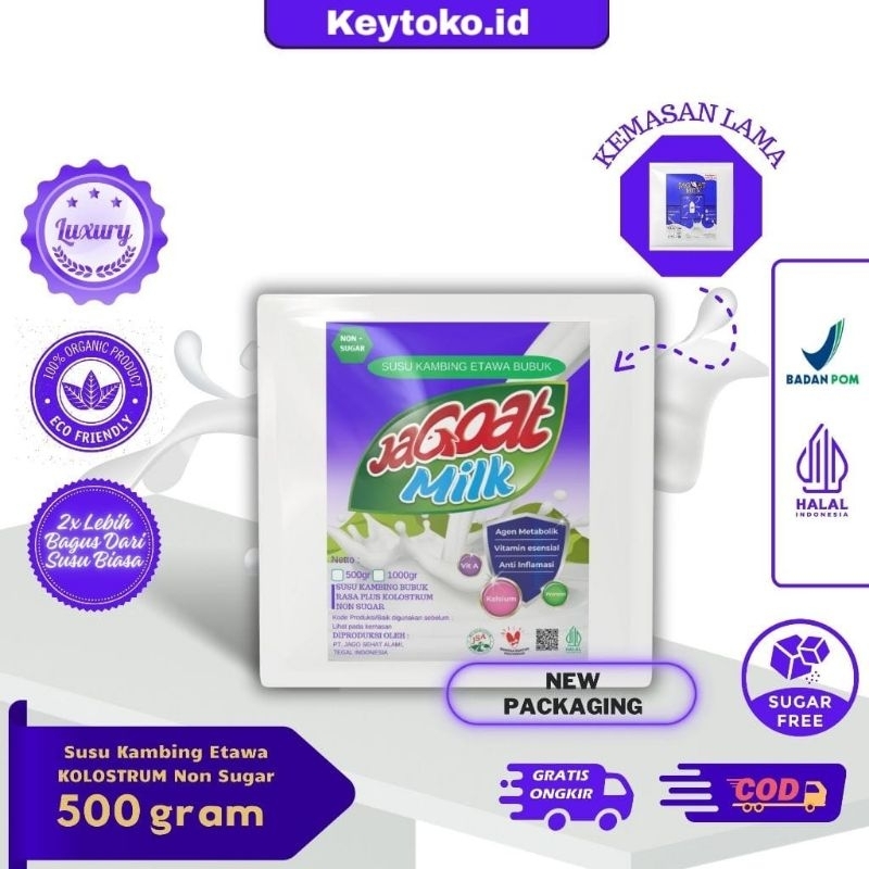 

Susu Kambing Etawa Kolostrum 500 gram Jagoat Milk