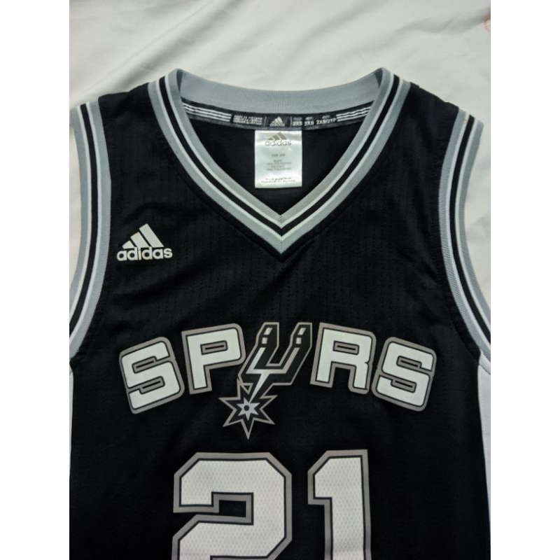 JERSEY BASKETBALL ORIGINAL SPURS FULL TAG ADIDAS
