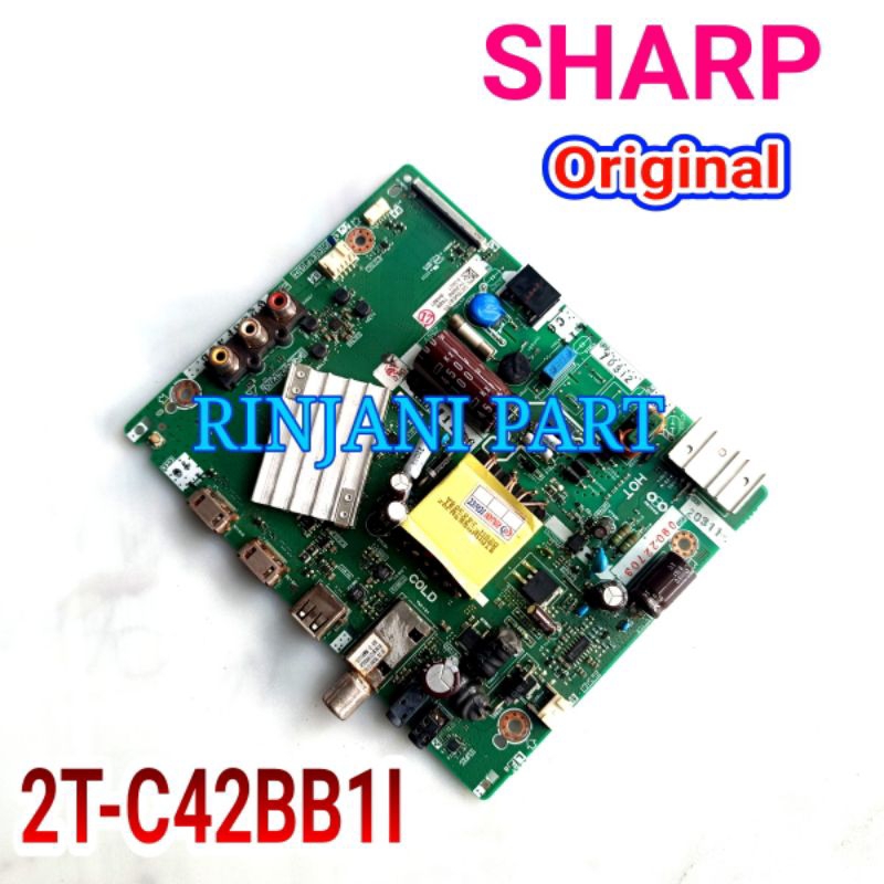 MAINBOARD TV LED SHARP 2T-C42BB1I MB 2T-C42BB1I