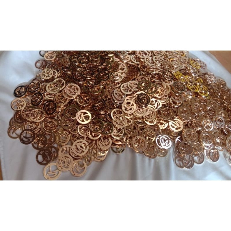 

Label Hijab Logam custom