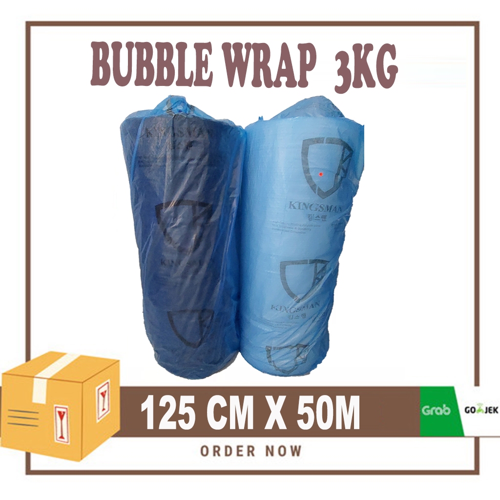 

BUBBLE WRAP MERK SIP DAN KINGSMAN 3KG 2,7KG 2,4KG DAN 2KG