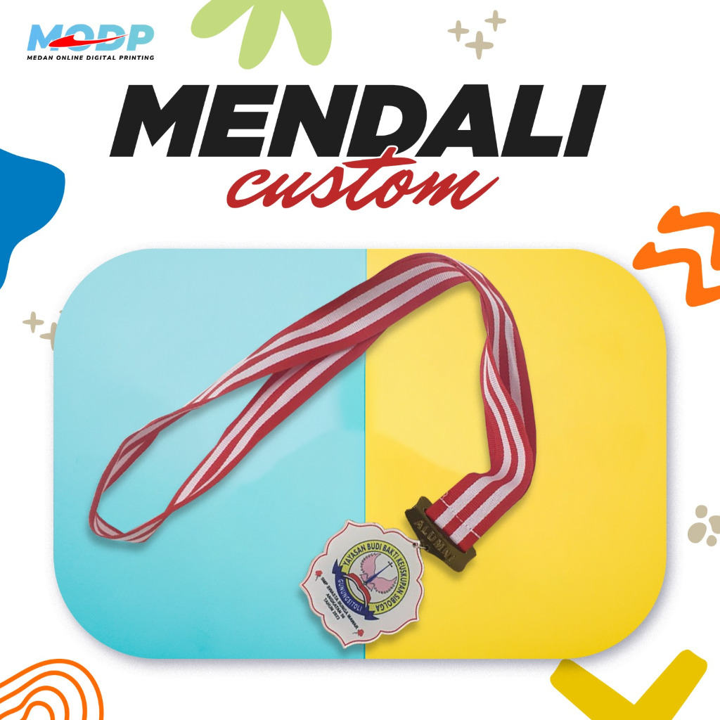 Medali Custom Akrilik Wisuda Sudah Tali - Kado Wisuda Unik -  Bahan Medali Akrilik 2mm - Medan