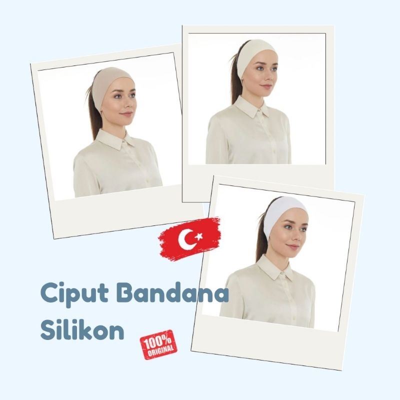 Ciput Turki Bandana Silikon / Ciput Turki / Ciput silikon / Ciput Turki silikon