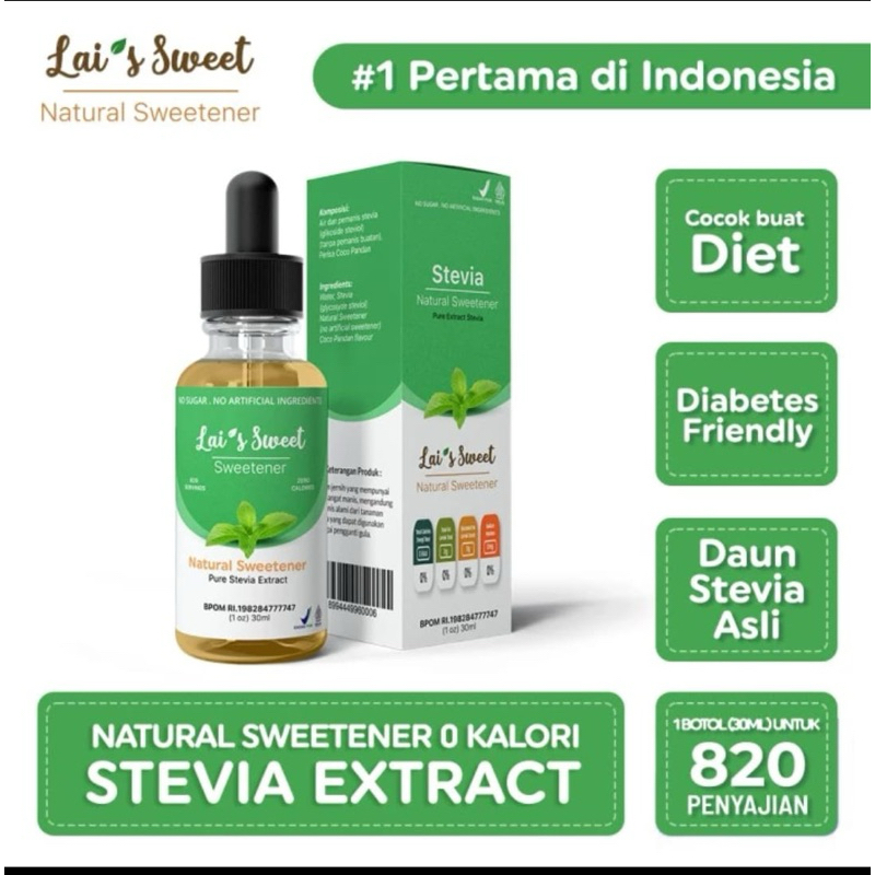 

stevia lais sweet 80ml