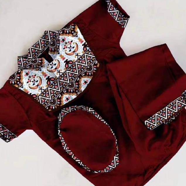 Baju Laki Laki Santri Idul Fitri Kokp Ank Cowok Bju Handroh Anak Termurah Atasan Lengan Pendek Panja