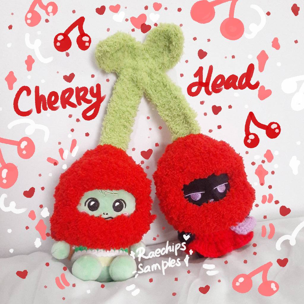 Cherry Head Cover for Dolls