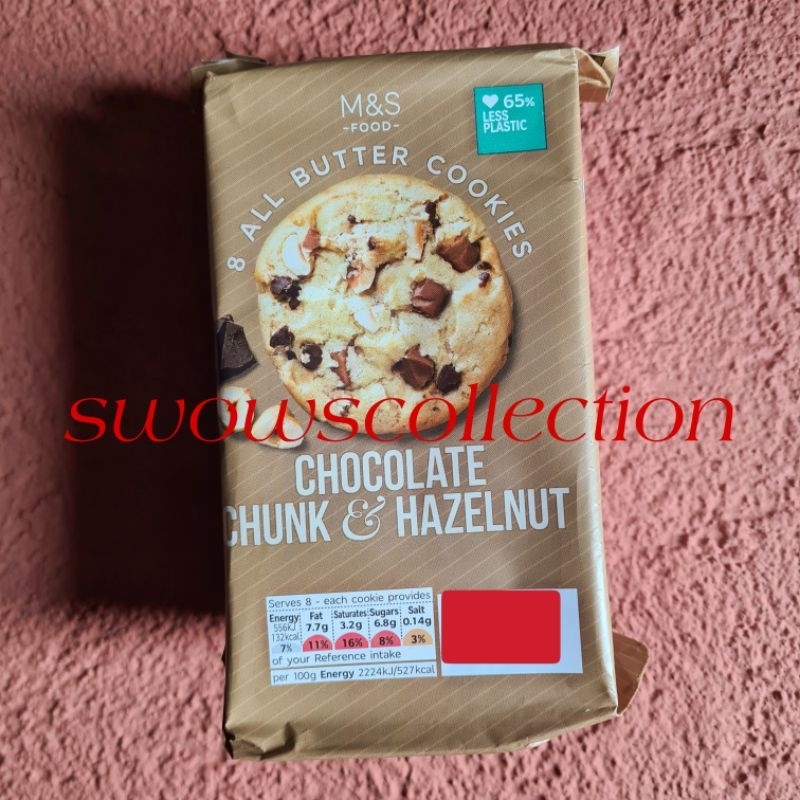 

BELGIAN CHOCOLATE CHUNK HAZELNUT COOKIES BISCUIT BISKUIT