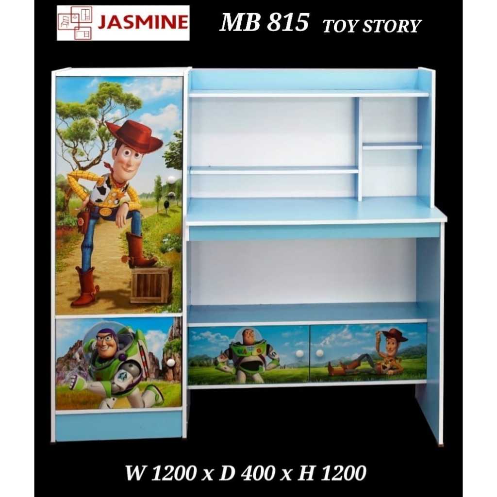 Meja Belajar Anak Karakter, Lemari Belajar