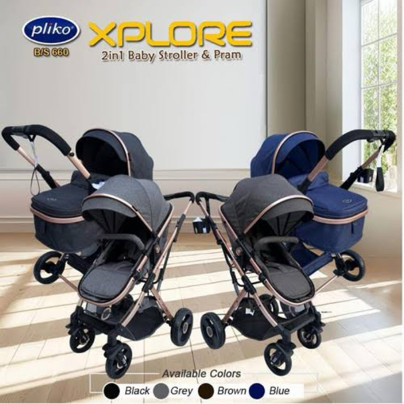 STROLER PLIKO XPLORE