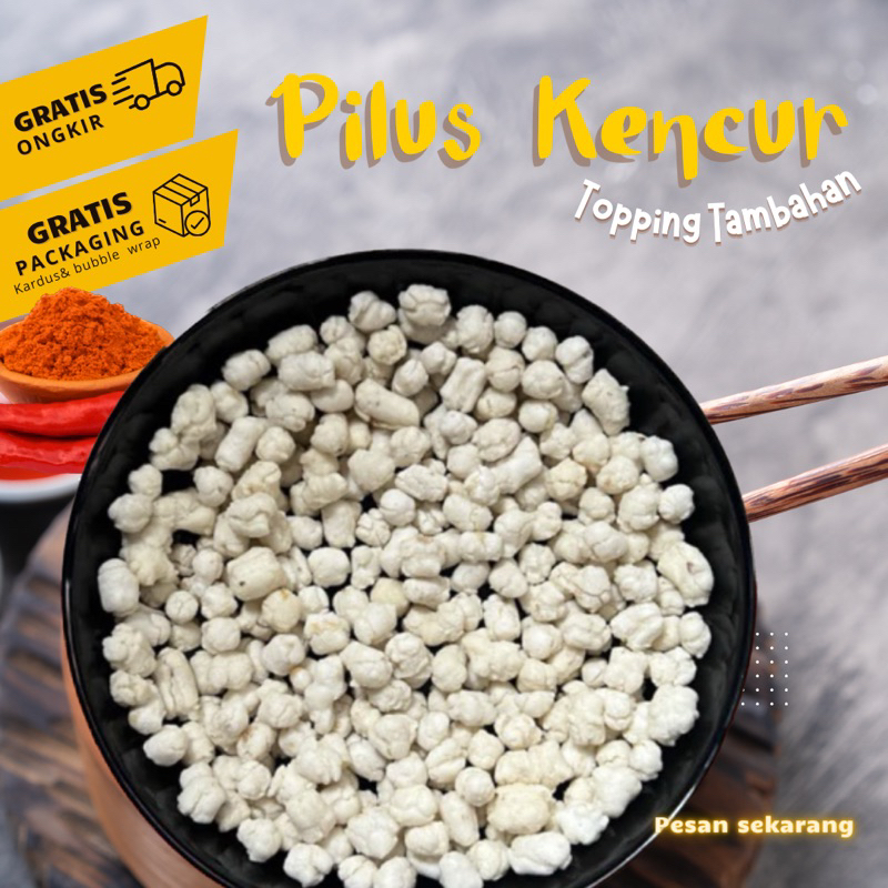 

PILUS KENCUR EXTRA TOPPING BASO ACI