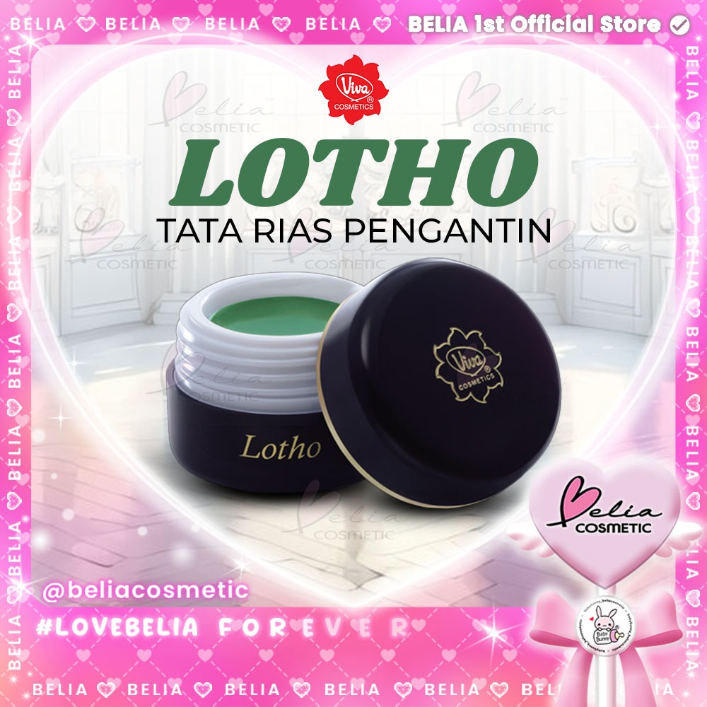 ❤ BELIA ❤ VIVA Lotho Tata Rias Pengantin 9g Halal