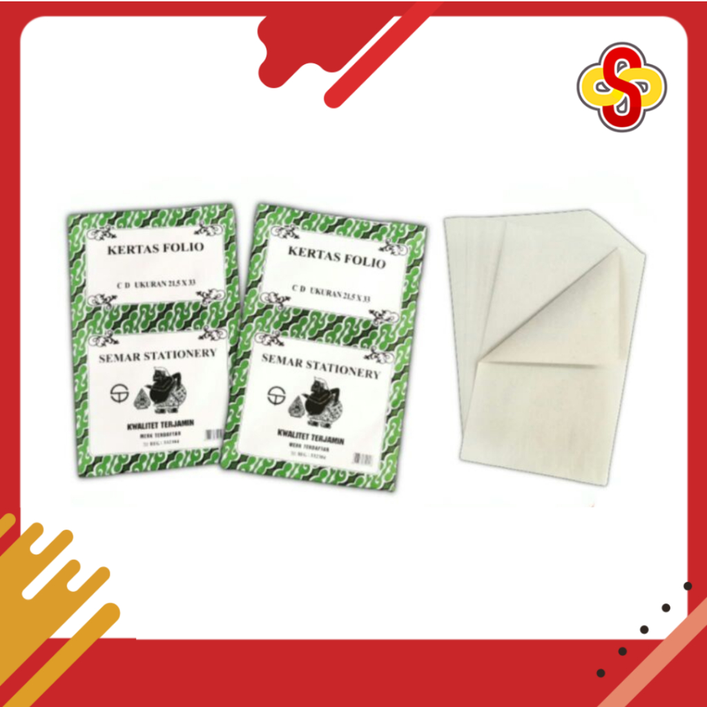 

Kertas Koran / Buram Semar Folio/F4 Isi 400 lembar