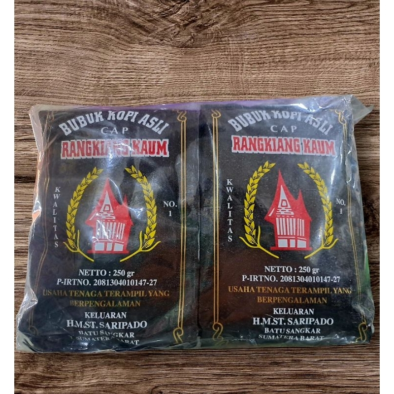 

KOPI RANGKIANG KAUM, H.M.ST.SARIPADO BATUSANGKAR SUMATERA BARAT