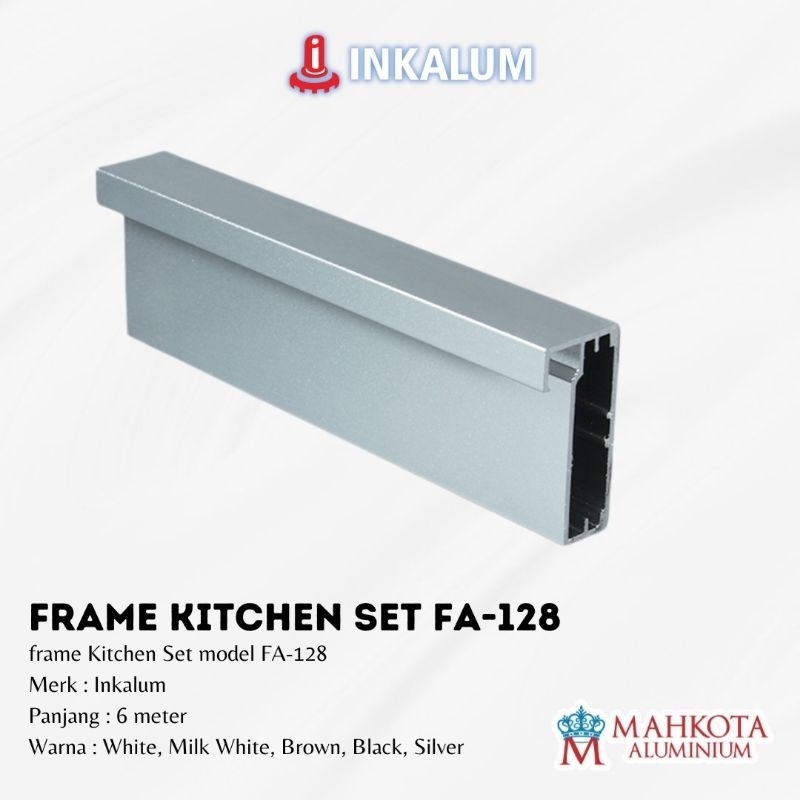 Rangka Kitchen Set Aluminium Model FA - 128