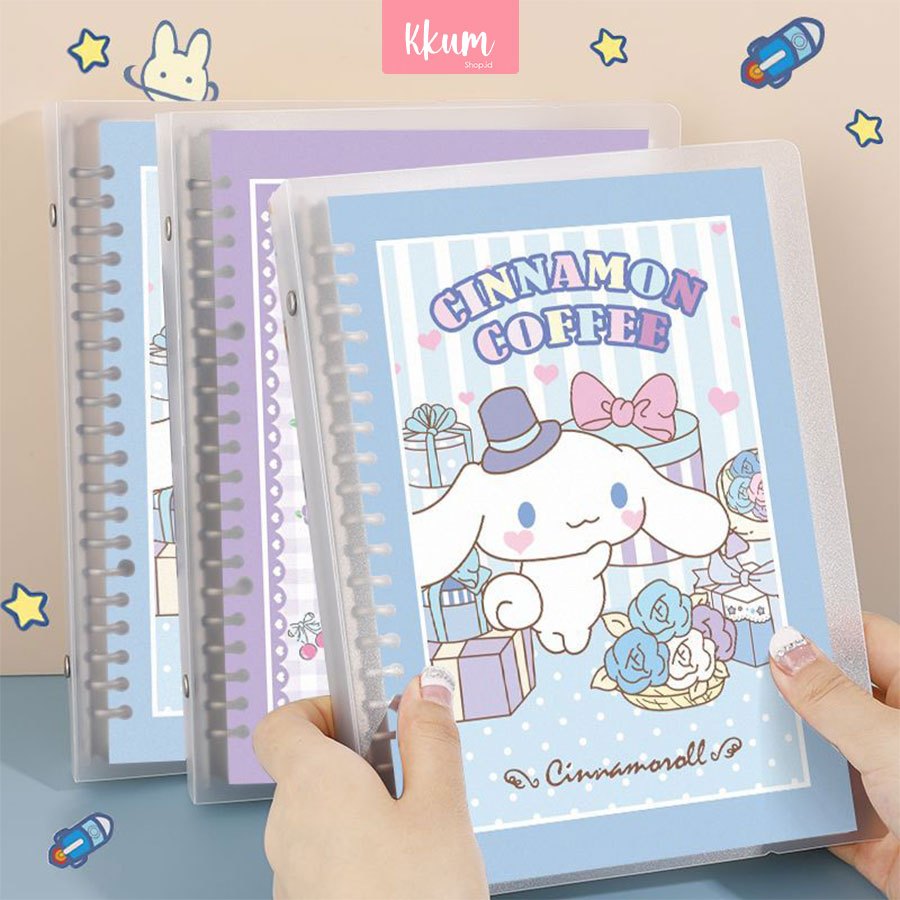 

Spiral Notebook A5 Sanrio/ Buku Binder Cute Jurnal Catatan