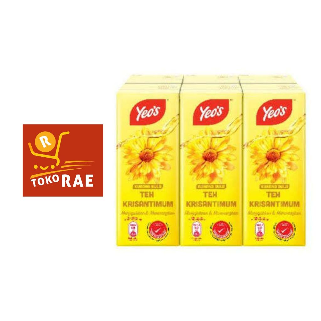 

Yeos Teh Kembang Chrysanthemum Kotak 250ML bundle 6pcs