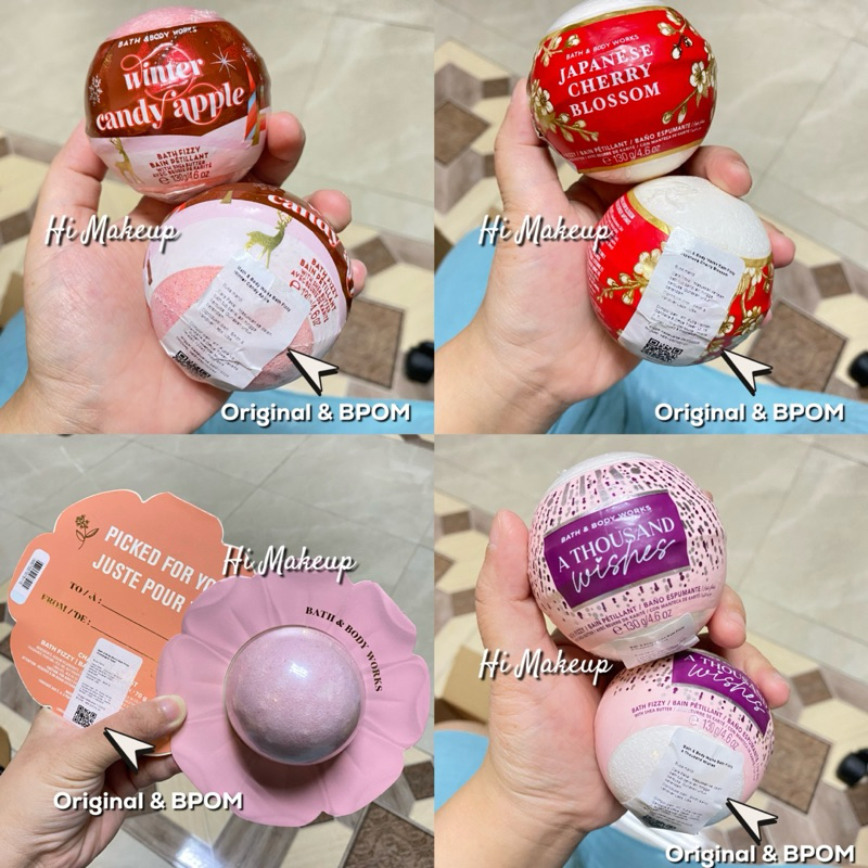 bath & body works bath bomb/ bath fizzy bbw bath bomb