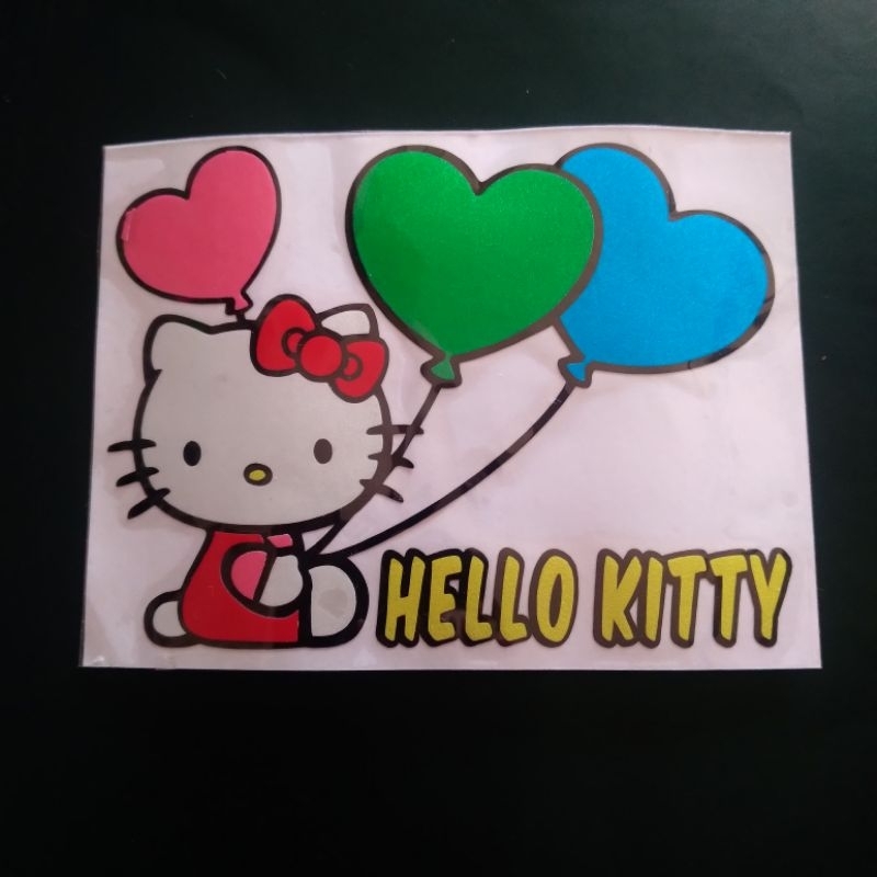 Sticker HELLOKITTY BALON LUCU