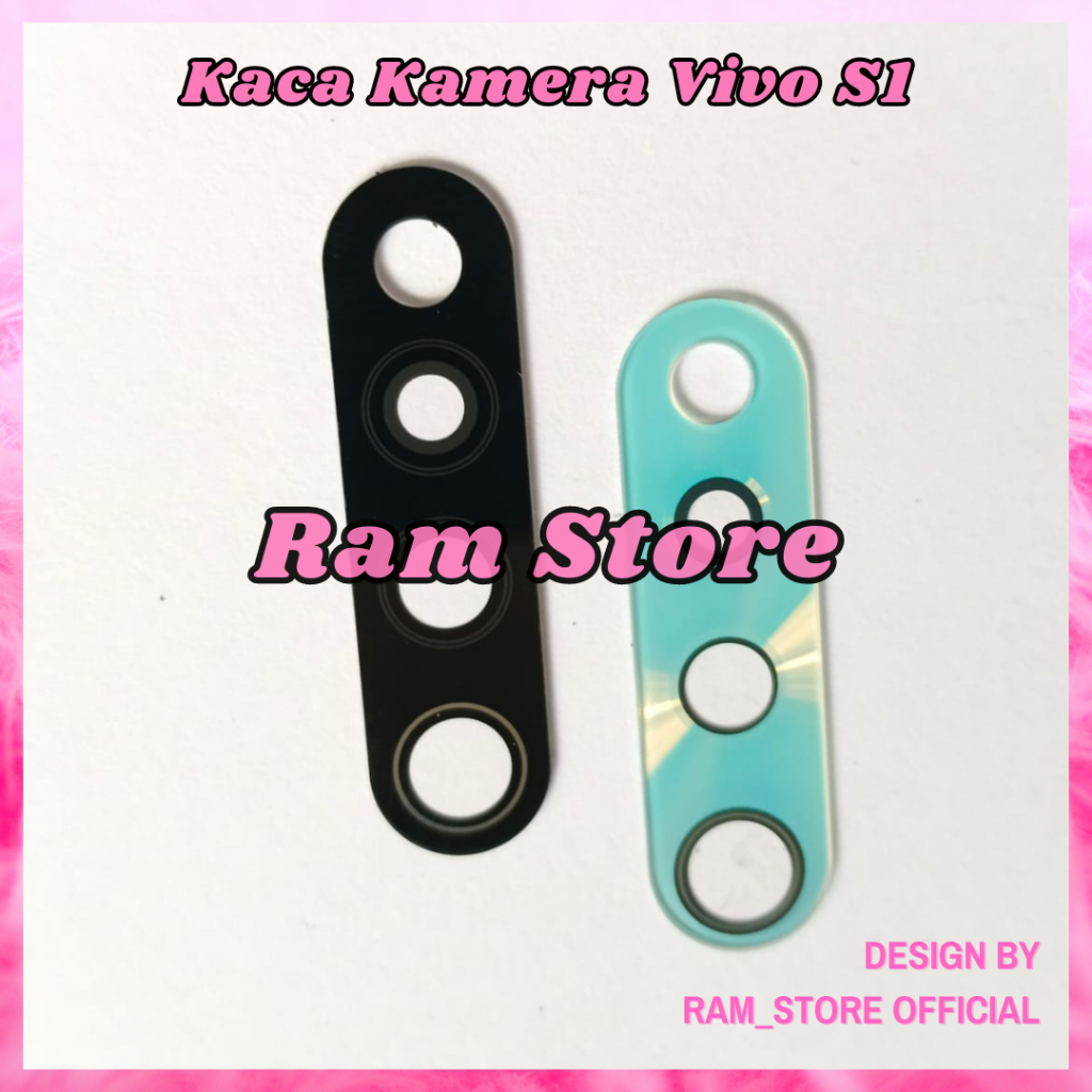Kaca Lensa Kamera Vivo S1 || Ring plus Lensa Camera Belakang 1 set frame
