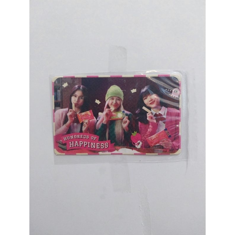 Photocard JKT 48 x Tango - Photo Group ( Kathrina, Feni, Marsha)