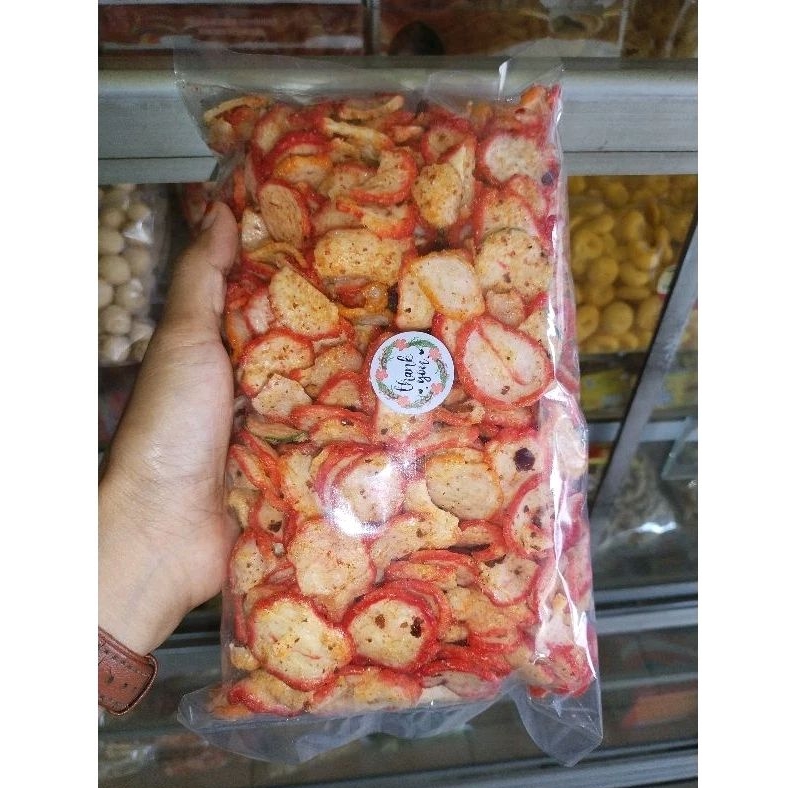 

Seblak kencur | Kerupuk seblak pedas | Snack murah 250gr