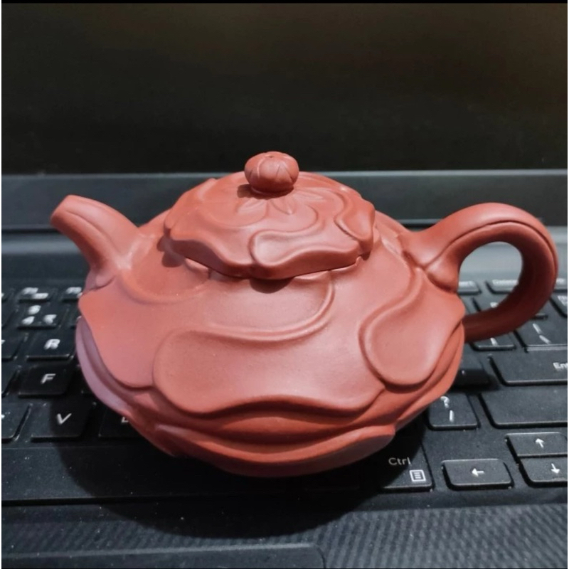 Authentic Yixing Zisha Dahongpao Wind Rolled Sunflower TeaPot