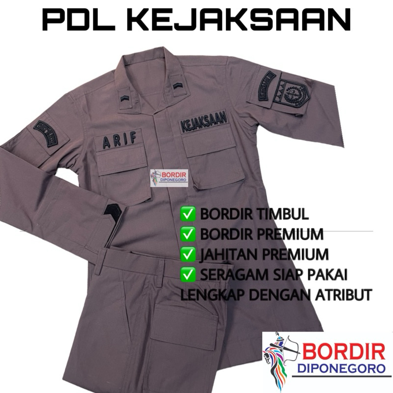 SERAGAM PDL KEJAKSAAN RI TERBARU | BAJU PDL KEJAKSAAN RI | SERAGAM KEJAKSAAN LENGAN PANJANG | PDL KE