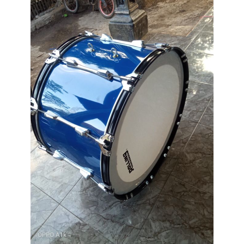 bass drum band suporter ukuran 24 inch