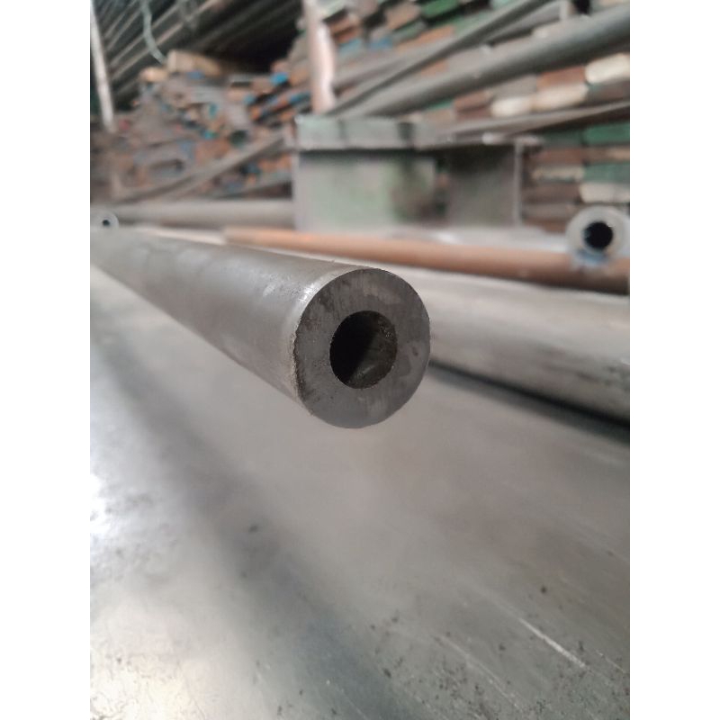 PIPA BESI SEAMLESS OD 23mm ID 11mm Tebal 6mm panjang 100cm