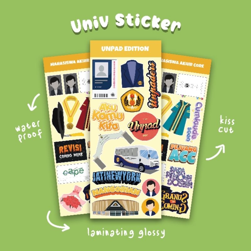 STIKER UNIVERSITAS (UNPAD EDITION)