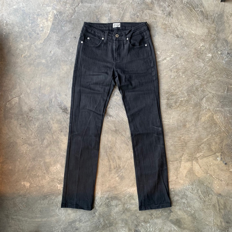 Naked&Famous Jeans Denim Non Salvedge Black Second Original