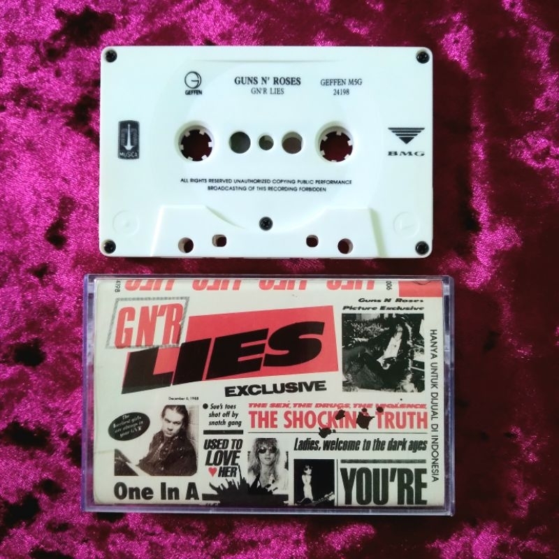 Kaset Guns N' Roses - Lies