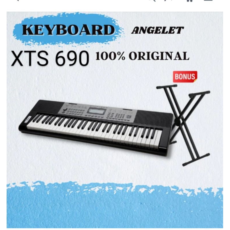 Alat musik keyboard XTS 690 piano xts690 pro Angelet