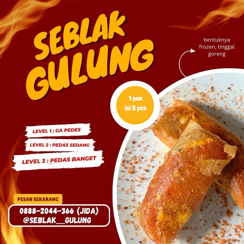 

Seblak Gulung Frozen