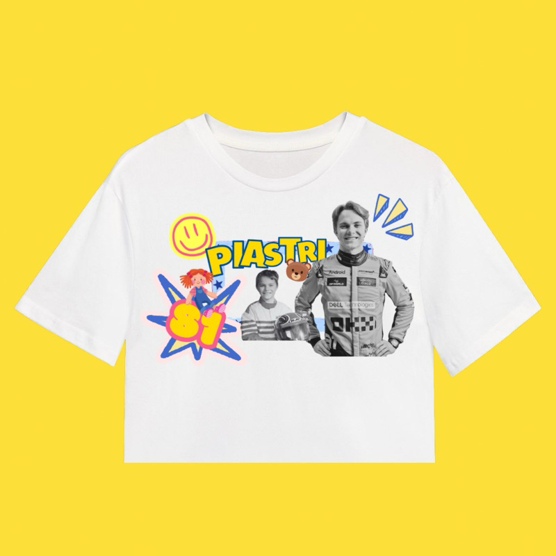 [PO] KAOS F1 MCLAREN OSCAR PIASTRI (OSCAR PIASTRI TSHIRT)