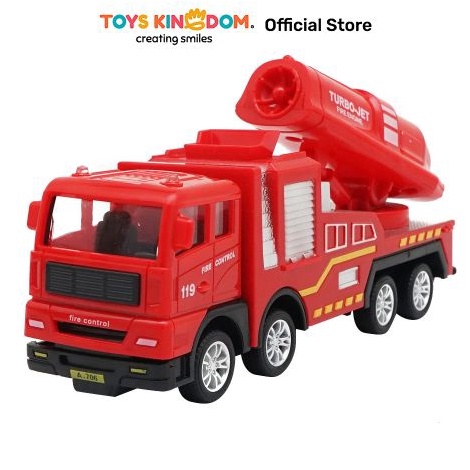 Pengepul  Toys Kingdom Cruzer 155 Friction Fire Engine Truck Series 1 Toys Kids Toy Mainan AnakTrukT