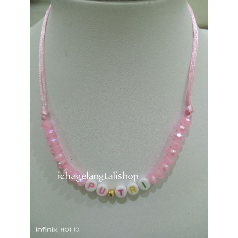 kalung anak Ceko custom Mrican 0, 1 gram semar jawa