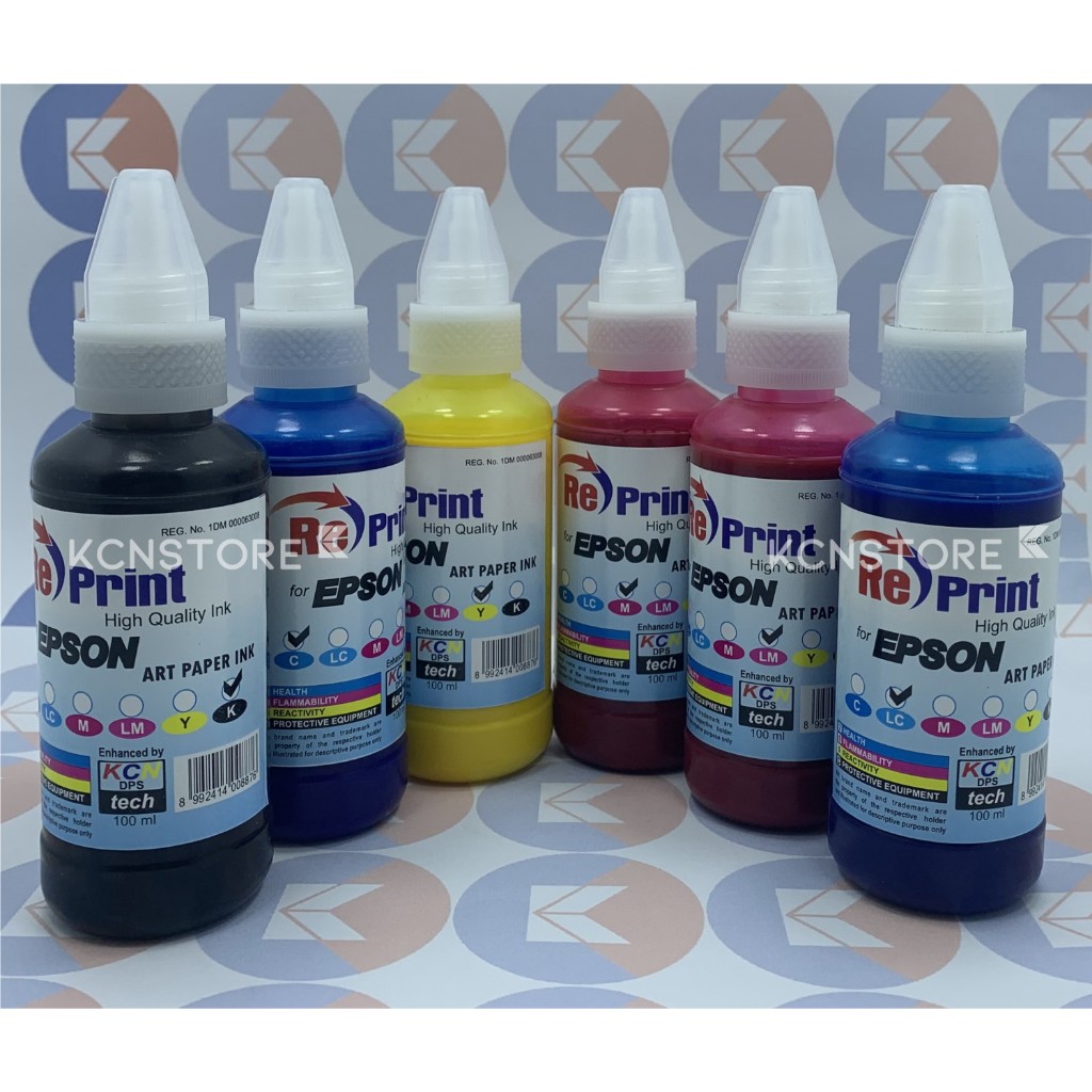 Tinta Art Paper Epson L120 L220 L310 L360 L1300 L1800 L800 100ml