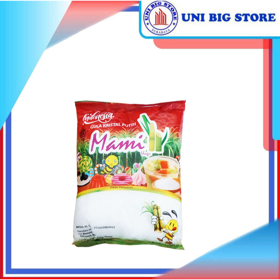 

Gula Kristal Putih Mami Ungu Merah 500 gr